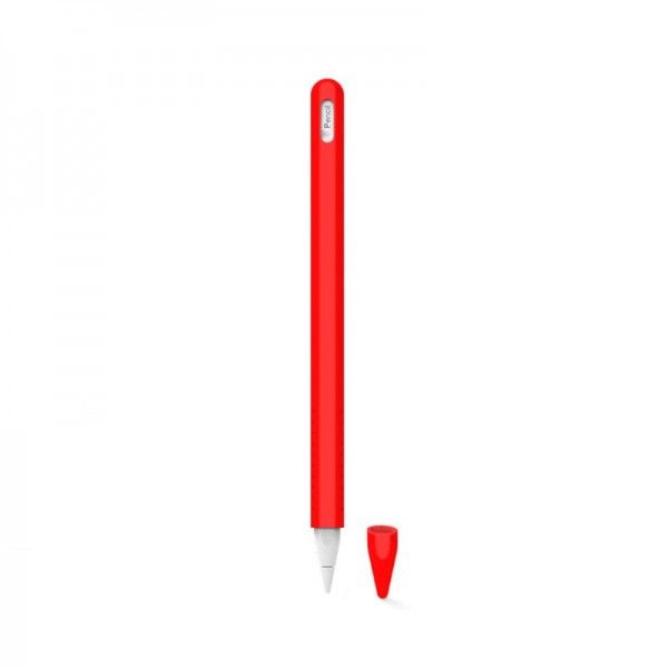 Чохол TPU SK для стилуса Apple Pencil 2 Goojodoq 12 Gen Red тех.пак (33019387759R)