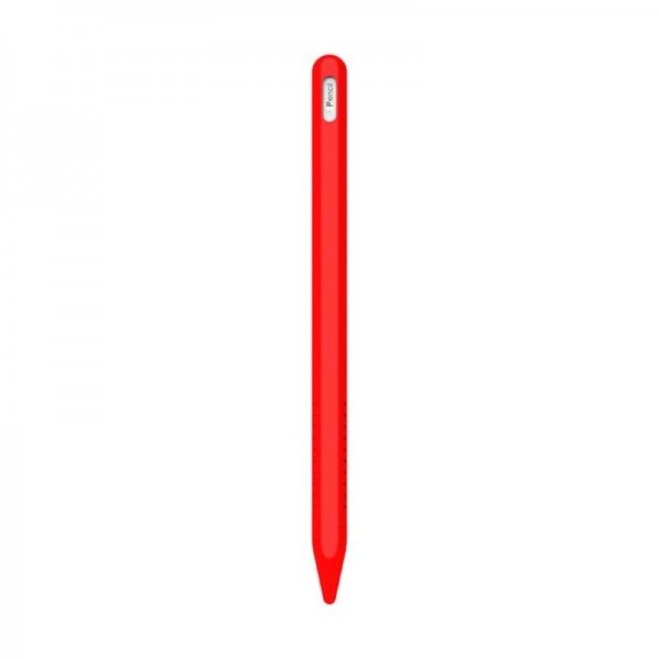 Чохол TPU SK для стилуса Apple Pencil 2 Goojodoq 12 Gen Red тех.пак (33019387759R)