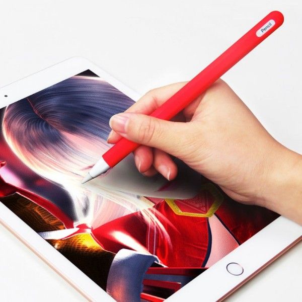 Чохол TPU SK для стилуса Apple Pencil 2 Goojodoq 12 Gen Red тех.пак (33019387759R)