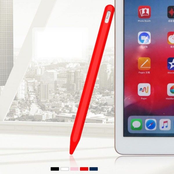 Чохол TPU SK для стилуса Apple Pencil 2 Goojodoq 12 Gen Red тех.пак (33019387759R)