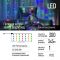 Світлодіодна гірлянда ColorWay (CW-GW-300L33VWFMC) штора 300LED, 3м, кольорова, 220V
