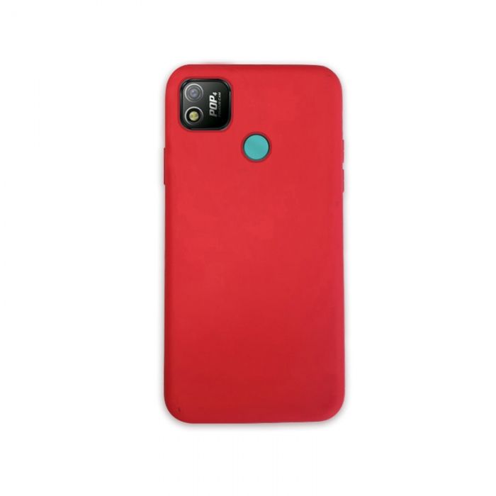 Чохол-накладка ProLogix Silicone Case для Tecno Pop 4 (BC2) Red (PC-004535)