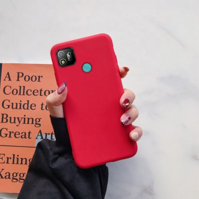 Чохол-накладка ProLogix Silicone Case для Tecno Pop 4 (BC2) Red (PC-004535)