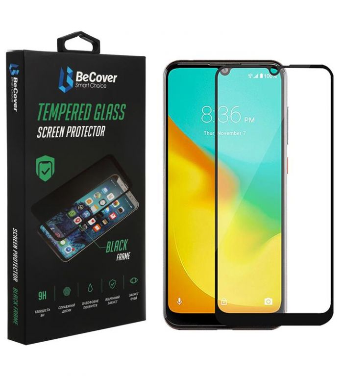 Захисне скло BeCover для ZTE Blade A5 2020 Black (706913)