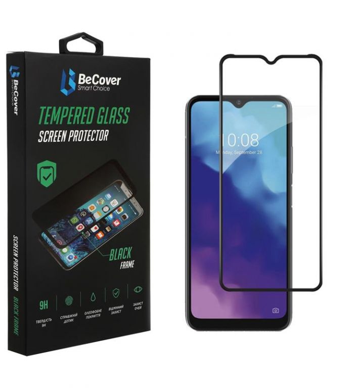 Захисне скло BeCover для ZTE Blade V30 Vita Black (706915)