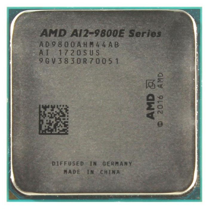 Процесор AMD A12 X4 9800E (3.1GHz 35W AM4) Tray (AD9800AHM44AB)