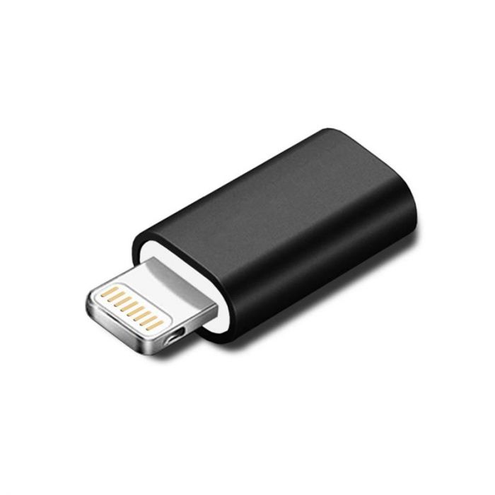 Адаптер XoKo AC-005 microUSB-Lightning Black (XK-AC005-BK)