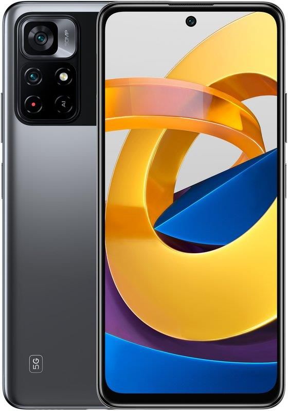 Смартфон Xiaomi Poco M4 Pro 5G 6/128GB Dual Sim Black EU_