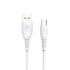 Кабель SkyDolphin S08V USB - microUSB 1м, White (USB-000564)