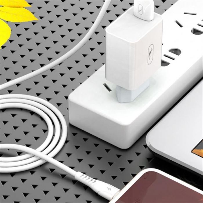 Кабель SkyDolphin S08V USB - microUSB 1м, White (USB-000564)