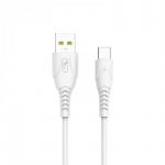 Кабель SkyDolphin S08T USB - USB Type-C (M/M), 1 м, White (USB-000562)