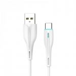 Кабель SkyDolphin S48T USB - Type-C 1м, White (USB-000425)