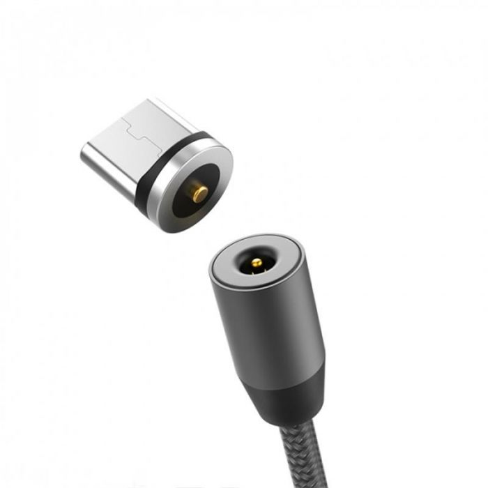 Кабель SkyDolphin S59V Magnetic USB - мicro USB (M/M), 1 м, Black (USB-000442)