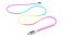 Кабель REAL-EL Premium Rainbow USB Type C-USB Type C 1m (4743304104741)