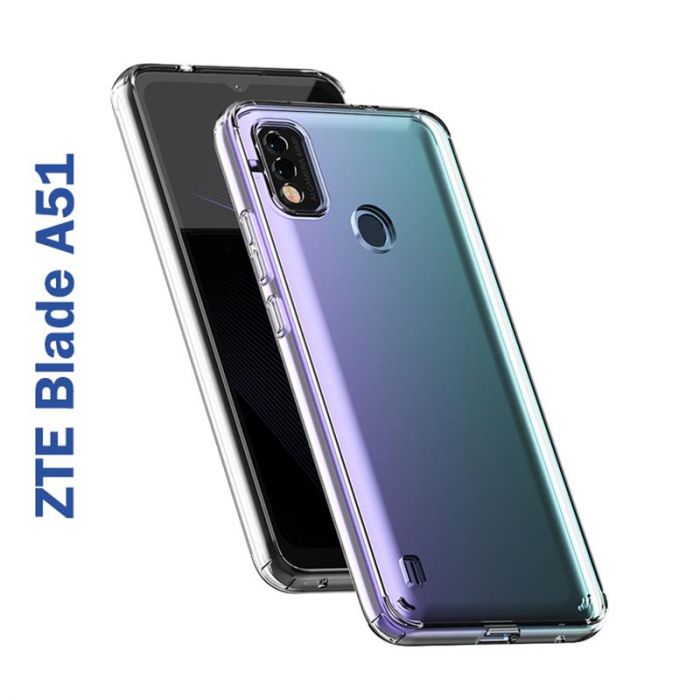 Чохол-накладка BeCover для ZTE Blade A51 Transparancy (706940)