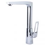 Змішувач BOLSENA Ø25 для кухні Г-ізлив на гайці CORSO 9614100 (CB-4B237C)