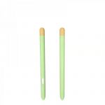 Чохол Goojodoq Matt 2 Golor TPU для стилуса Samsung Tab S7 11 T870 T875 S7 Plus 12.4 T970 T975 Green/Yellow (1005002873531246S7GY)