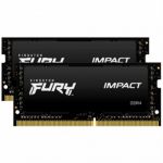Модуль пам`яті SO-DIMM 2x32GB/2666 DDR4 Kingston Fury Impact (KF426S16IBK2/64)