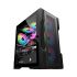 Корпус 1stPlayer T3-4F1-BK Black без БЖ