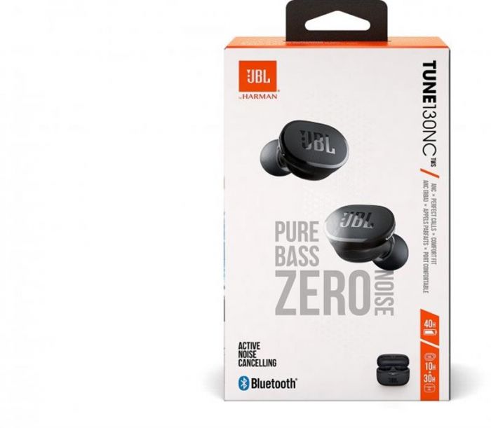 Bluetooth-гарнітура JBL Tune 130NC TWS Black (JBLT130NCTWSBLK)