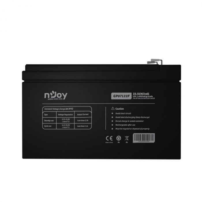 Акумуляторна батарея Njoy GP07122F 12V (BTVACGUOBTD2FCN01B) VRLA