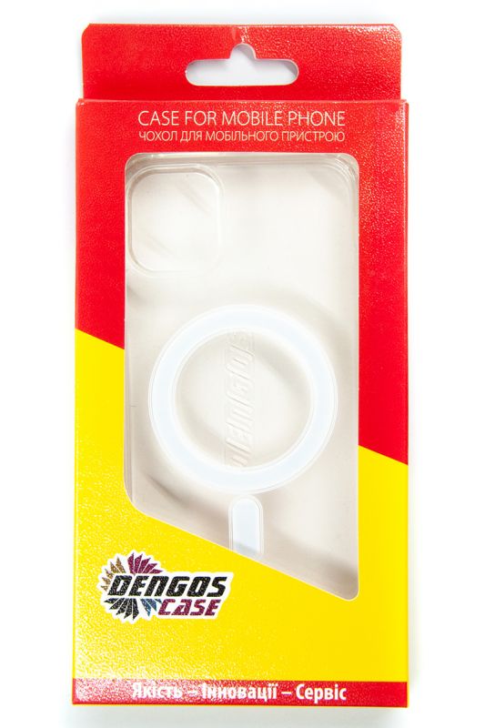 Чохол-накладка Dengos MagSafe для Apple iPhone 11 Clear (DG-TPU-MGS-01)