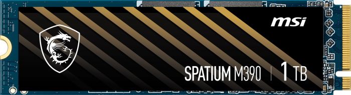 Накопичувач SSD 1TB MSI Spatium M390 M.2 2280 PCIe 3.0 x4 NVMe 3D NAND TLC (S78-440L650-P83)