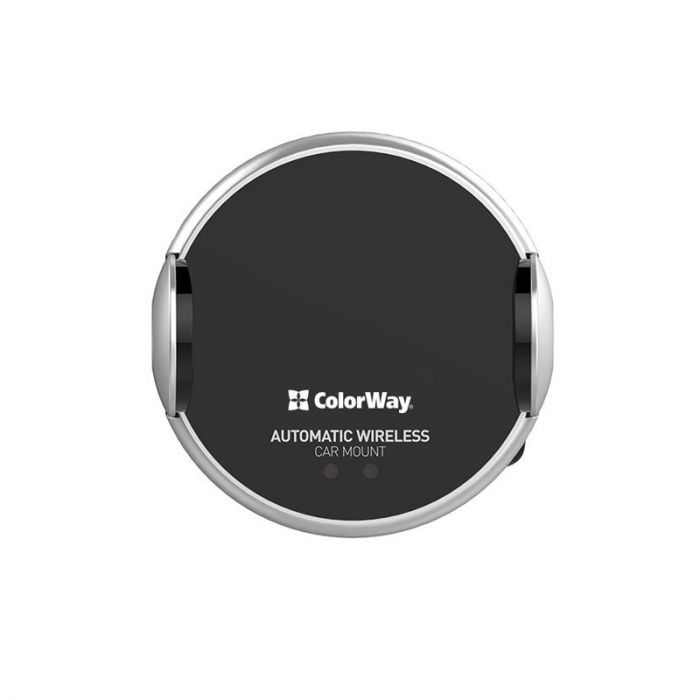 Тримач автомобільний ColorWay AutoSense Car Wireless Charger 2 15W Black (CW-CHAW036Q-BK)