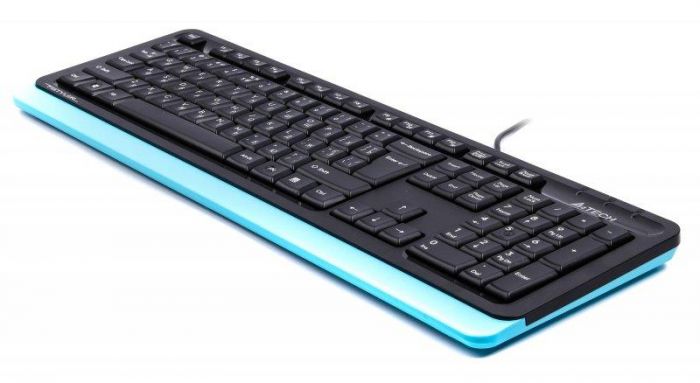 Клавіатура A4Tech Fstyler FKS10 Blue USB