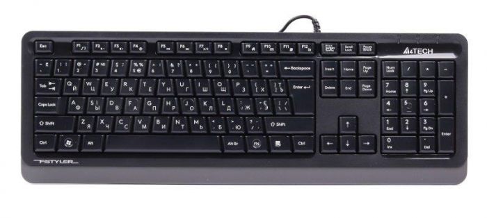 Клавіатура A4Tech Fstyler FKS10 Grey