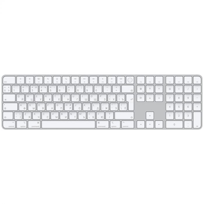 Клавіатура Apple Magic Keyboard Rus (MK2C3RS/A) Silver/White Bluetooth