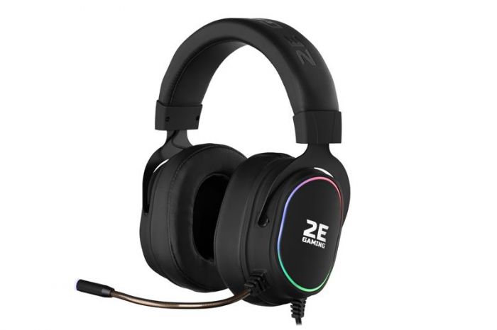 Гарнітура 2E Gaming HG350 RGB USB 7.1 Black (2E-HG350BK-7.1)