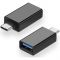 Адаптер Atcom USB Type-C - USB V 3.0 (M/F) Black (11310)