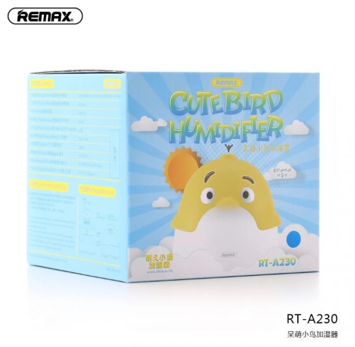Зволожувач повітря Remax RT-A230 Cute Bird Humidifier синій (6954851294467)