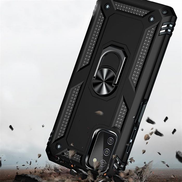Чохол-накладка BeCover Military для Samsung Galaxy A03s SM-A037 Black (707114)