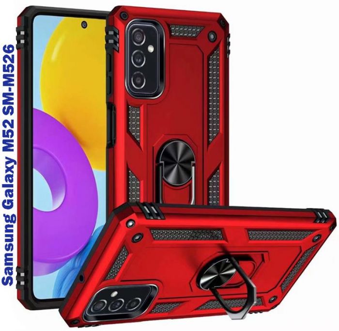 Чохол-накладка BeCover Military для Samsung Galaxy M52 SM-M526 Red (707118)