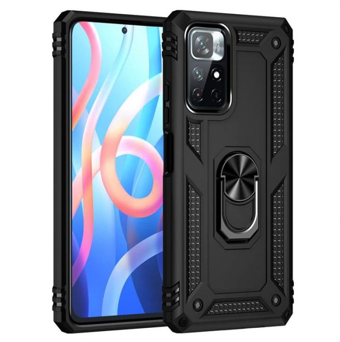 Чохол-накладка BeCover Military для Xiaomi Poco M4 Pro 5G Black (707120)