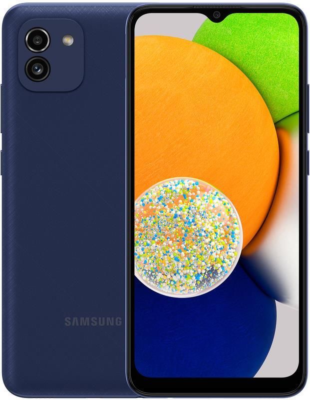 Смартфон Samsung Galaxy A03 SM-A035 3/32GB Dual Sim Blue_UA_