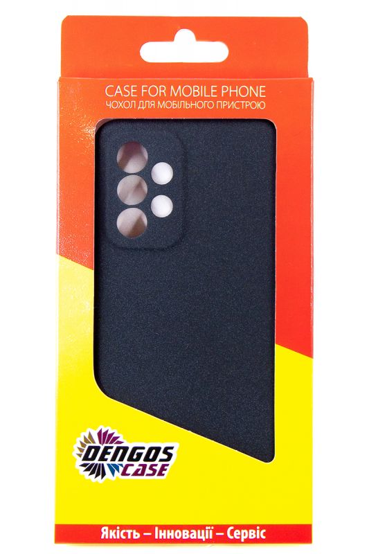 Чохол-накладка Dengos Carbon для Samsung Galaxy A33 SM-A335 Black (DG-TPU-CRBN-141)