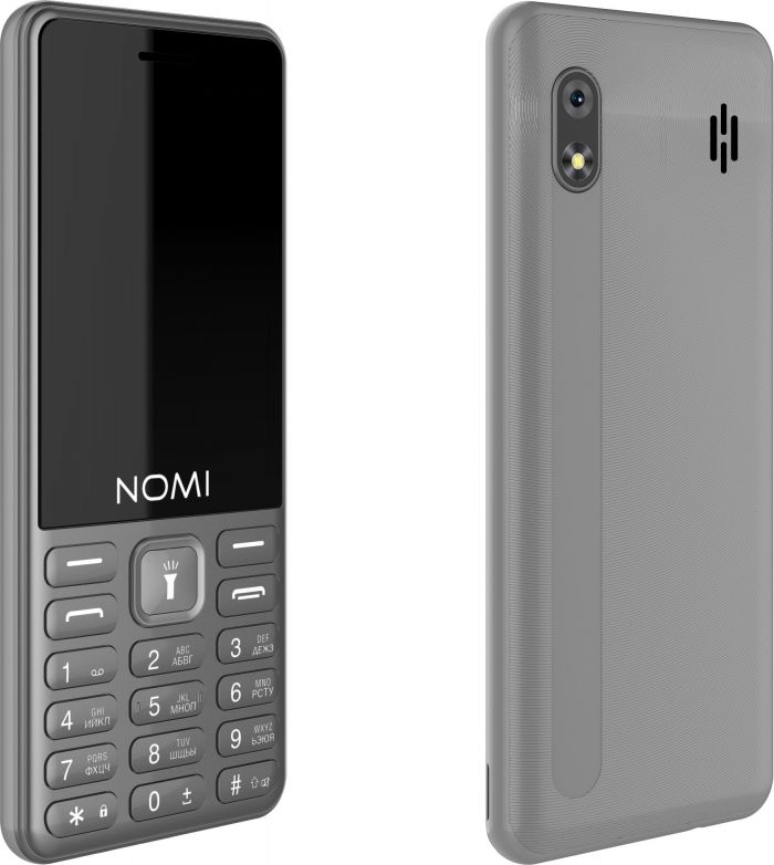 Мобiльний телефон Nomi i2840 Dual Sim Grey