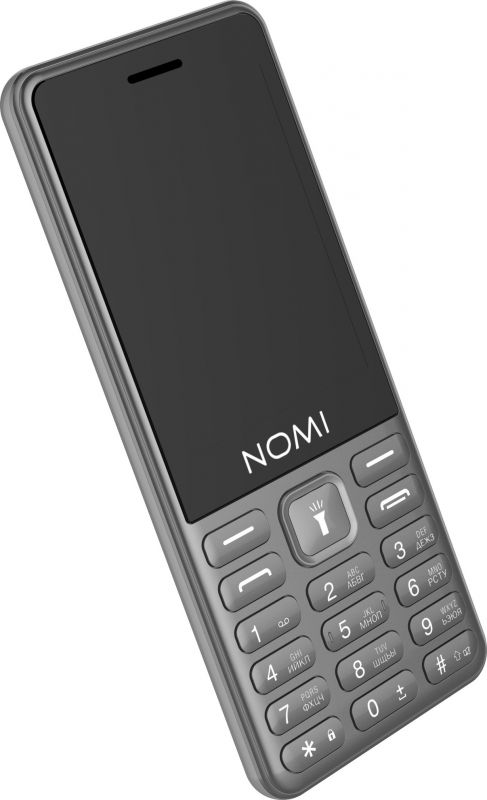 Мобiльний телефон Nomi i2840 Dual Sim Grey