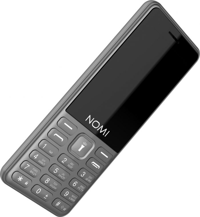 Мобiльний телефон Nomi i2840 Dual Sim Grey