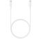 Кабель Samsung USB Type-C - USB Type-C (M/M), 1 м, White (EP-DA705BWRGRU)