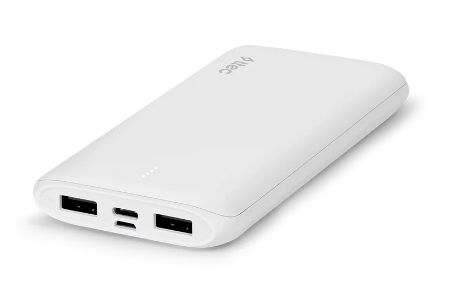 Універсальна мобільна батарея Ttec 10000mAh PowerSlim Duo White (2BB163B)