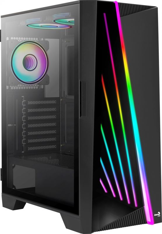 Корпус AeroCool Mirage (Mirage-G-BK-v2) Black без БЖ