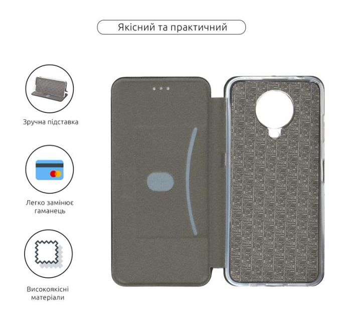 Чохол-книжка Armorstandart G-Case для Nokia G10/G20 Black (ARM60771)