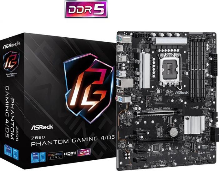 Материнська плата ASRock Z690 Phantom Gaming 4 Socket 1700