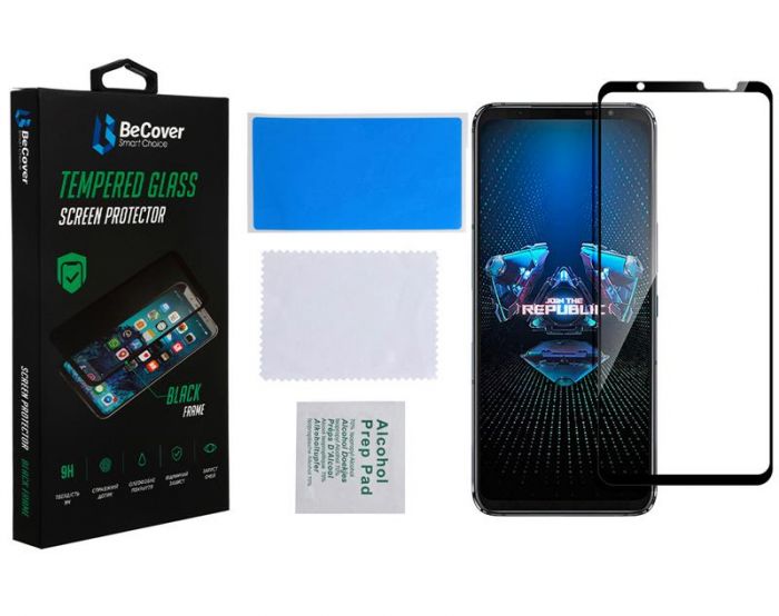 Захисне скло BeCover для Asus ROG Phone 5s/5s Pro Black (707241)