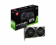Відеокарта GF RTX 3050 8GB GDDR6 Ventus 2X OC MSI (GeForce RTX 3050 VENTUS 2X 8G OC)