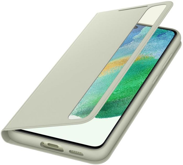 Чохол-книжка Samsung Smart Clear View Cover для Samsung Galaxy S21 FE SM-G990 Olive Green (EF-ZG990CMEGRU)